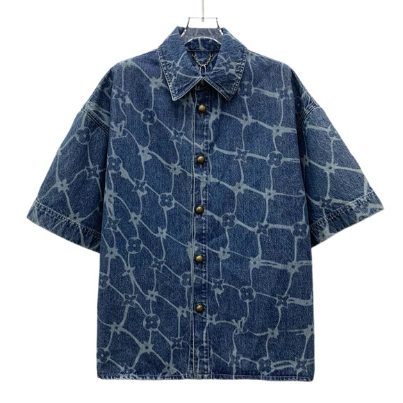 Louis Vuitton Other - Louis Vuitton Men's Blue Denim Shirt